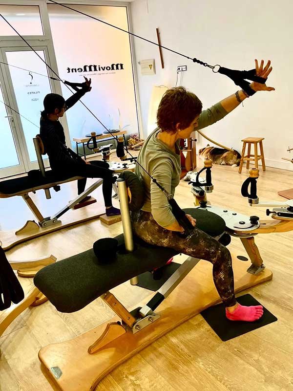 Clases grupo pilates Sant pere de Ribes